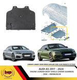 Load image into Gallery viewer, AUDI A5 2017 - 2024 ENGINE UNDERBODY SHEILD NOISE INSULATION UNDER GEARBOX
