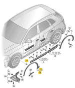 Load image into Gallery viewer, AUDI Q5 2020 - 2025 FRONT ARCH TRIM MOULDING PRIMED DRIVER RIGHT 80A853718JGRU