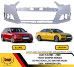 Load image into Gallery viewer, AUDI A4 2015 – 2018 FRONT BUMPER PRIMED NO PARKING SENSOR WASHER JETS NOT SLINE