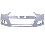 Load image into Gallery viewer, AUDI A4 2015 – 2018 FRONT BUMPER PRIMED NO PARKING SENSOR WASHER JETS NOT SLINE