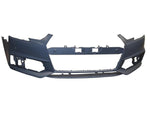 Load image into Gallery viewer, AUDI A4 2015 – 2018 FRONT BUMPER WITH PARKING SENSOR HOLES SLINE MODEL ONLY