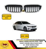 Load image into Gallery viewer, BMW 3 SERIES G20 G21 M SPORT 2019 – 2023 FRONT GRILLE CHROME WITH BLACK SLATS