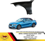 Load image into Gallery viewer, BMW 2 SERIES F22 F23 2014 - 2019 FRONT WING PRIMED LEFT PASSENGER SIDE