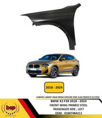 Load image into Gallery viewer, BMW X2 F39 2018 - 2024 FRONT WING FENDER PRIMED STEEL PASSENGER LEFT 41007484211