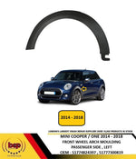 Load image into Gallery viewer, MINI COOPER ONE 2014 - 2018 FRONT WHEEL ARCH TRIM MOULDING BLACK PASSENGER LEFT
