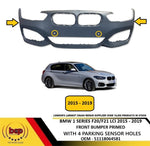 Load image into Gallery viewer, BMW 1 SERIES F20 F21 2015 – 2019 M SPORT FRONT BUMPER WITH PARKING SENSOR HOLES