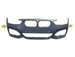 Load image into Gallery viewer, BMW 1 SERIES F20 F21 2015 – 2019 M SPORT FRONT BUMPER WITH PARKING SENSOR HOLES