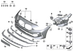 Load image into Gallery viewer, BMW 1 SERIES F40 M SPORT 2019 – 2024 FRONT BUMPER WITH PARKING SENSOR HOLES