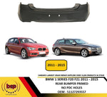 Load image into Gallery viewer, BMW 1 SERIES F20 2011 – 2015 REAR BUMPER PRIMED NO PDC SENSORS OEM QUALITY NEW
