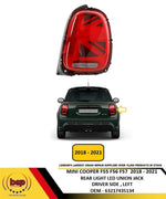 Load image into Gallery viewer, MINI COOPER F55 F56 F57 2018 –2021 REAR LIGHT LAMP LED UNION JACK DRIVER RIGHT
