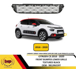 Load image into Gallery viewer, CITROEN C3 FRONT BUMPER LOWER CENTRE GRILLE 2017 - 2020 98120622XT