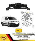 Load image into Gallery viewer, CITROEN BERLINGO 2024 ON BONNET SLAM PANEL CATCH HOLDER FRONT PANEL 9830512680