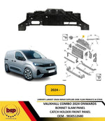 Load image into Gallery viewer, VAUXHALL COMBO 2024 ON BONNET SLAM PANEL CATCH HOLDER FRONT PANEL 9830512680
