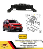 Load image into Gallery viewer, PEUGEOT RIFTER 2018 - 2024 BONNET SLAM PANEL CATCH HOLDER FRONT PANEL 9830512680