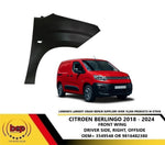 Load image into Gallery viewer, CITROEN BERLINGO 2018 - 2024 FRONT WING FENDER RIGHT DRIVERS SIDE 9816482380