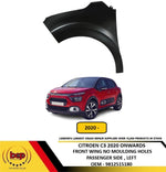 Load image into Gallery viewer, CITROEN C3 2020 ONWARDS FRONT WING LEFT PASSENGER SIDE NO WHEEL ARCH TRIM HOLES