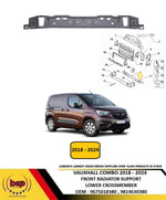 Load image into Gallery viewer, VAUXHALL COMBO 2018 - 2024 FRONT RADIATOR SUPPORT LOWER CROSSMEMBER METAL NEW