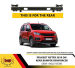 Load image into Gallery viewer, PEUGEOT RIFTER 2018 ON REAR BUMPER REINFORCEMENT CRASH CARRIER IMPACT BAR