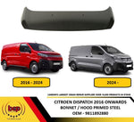 Load image into Gallery viewer, CITROEN DISPATCH 2016 ONWARDS BONNET HOOD PRIMED STEEL NEW INSURANCE APPROVED