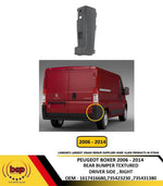 Load image into Gallery viewer, PEUGEOT BOXER 2006–2014 REAR BUMPER END CAP CORNER NOT MAXI MODELS DRIVER RIGHT