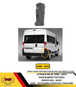 Load image into Gallery viewer, CITROEN RELAY 2006–2014 REAR BUMPER END CAP CORNER NOT MAXI MODELS DRIVER RIGHT
