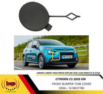Load image into Gallery viewer, CITROEN C3 2020 ONWARDS FRONT BUMPER TOW EYE COVER HOOK