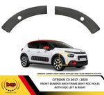 Load image into Gallery viewer, CITROEN C3 2017 - 2020 FRONT BUMPER ARCH TRIM MOUDLING LEFT & RIGHT PDC HOLE
