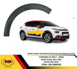 Load image into Gallery viewer, CITROEN C3 2017 - 2020 FRONT WING WHEEL ARCH TRIM MOUDLING RIGHT DRIVER SIDE