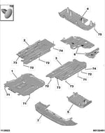 Load image into Gallery viewer, PEUGEOT 408 2023 ON FRONT ENGINE UNDERTRAY UNDERCOVER SHIELD GUARD 9846913380