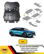 Load image into Gallery viewer, PEUGEOT 408 2023 ON FRONT ENGINE UNDERTRAY UNDERCOVER SHIELD GUARD 9846913380