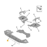 Load image into Gallery viewer, CITROEN DISPATCH 2016 -2024 FRONT BUMPER UNDERTRAY DEFLECTOR SPLITTER 9808501880