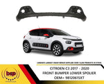 Load image into Gallery viewer, CITROEN C3 2017 - 2020 FRONT BUMPER LOWER SPOLIER NO PARKING SENSOR HOLES