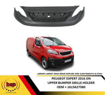 Load image into Gallery viewer, PEUGEOT EXPERT 2016 ON FRONT BUMPER UPPER GRILLE HOLDER SUPPORT PRIMED