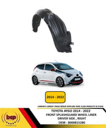 Load image into Gallery viewer, TOYOTA AYGO 2014 - 2022 FRONT SPLASHGUARD WHEEL HOUSE LINER DRIVER SIDE RIGHT
