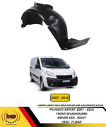 Load image into Gallery viewer, PEUGEOT EXPERT 2007 - 2016 FRONT SPLASH GUARD WHEEL HOUSE LINER DRIVER RIGHT