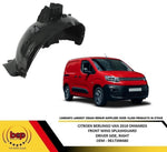 Load image into Gallery viewer, CITROEN BERLINGO VAN 2018 ONWARDS FRONT WING SPLASHGUARD DRIVER SIDE, RIGHT