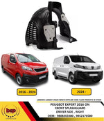 Load image into Gallery viewer, PEUGEOT EXPERT 2016 ON FRONT SPLASH GUARD WHEEL HOUSE LINER DRIVER RIGHT