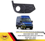 Load image into Gallery viewer, IVECO DAILY 2014–2019 FRONT BUMPER GRILLE WITH FOG LAMP HOLE DRIVERS SIDE RIGHT