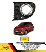 Load image into Gallery viewer, FIAT 500 2015 ON FRONT FOG LIGHT GRILLE CHROME SURROUND PASSENGER LEFT POP MODEL