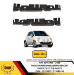 Load image into Gallery viewer, FIAT 500 2008 - 2015 FRONT BUMPER MOUNTING BRACKET SLIDER PAIR SET OF BOTH SIDE