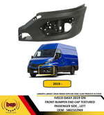 Load image into Gallery viewer, IVECO DAILY 2019 ON FRONT BUMPER END CAP TEXTURED BLACK PASSENGER SIDE LEFT
