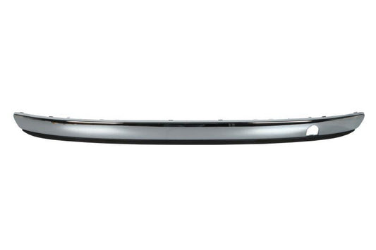 FIAT 500 2008 - 2015 REAR BUMPER LOWER CHROME MOULDING WITH BLACK TRIM 735521029