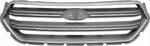 Load image into Gallery viewer, FORD KUGA 2017 - 2020 FRONT BUMPER RADIATOR GRILLE GREY WITH CHROME TRIMS NEW