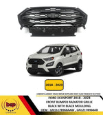 Load image into Gallery viewer, FORD ECOSPORT 2018 - 2023 FRONT UPPER RADIATOR GRILLE WITH CHROME TRIMS 2266652