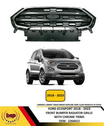 Load image into Gallery viewer, FORD ECOSPORT 2018 - 2023 FRONT UPPER RADIATOR GRILLE WITH CHROME TRIMS 2266652