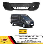 Load image into Gallery viewer, FORD TRANSIT MK8 2014 - 2019 FRONT BUMPER WITH MARKING FOR FOG HOLES NEW