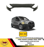 Load image into Gallery viewer, FORD TRANSIT CONNECT 2018 - 2024 FRONT BUMPER UPPER SECTION PRIMED NEW 2436968