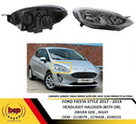 Load image into Gallery viewer, FORD FIESTA STYLE 2017 - 2019 HEADLIGHT HALOGEN WITH DRL DRIVER SIDE RIGHT