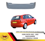 Load image into Gallery viewer, FORD FIESTA MK6 2002 - 2006 REAR BUMPER PRIMED NO FINESSE MODEL 1 PEICE