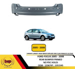 Load image into Gallery viewer, FORD FOCUS 2005 - 2008 REAR BUMPER PRIMED HATCH MODELS ONLY BRAND NEW OE QUALITY